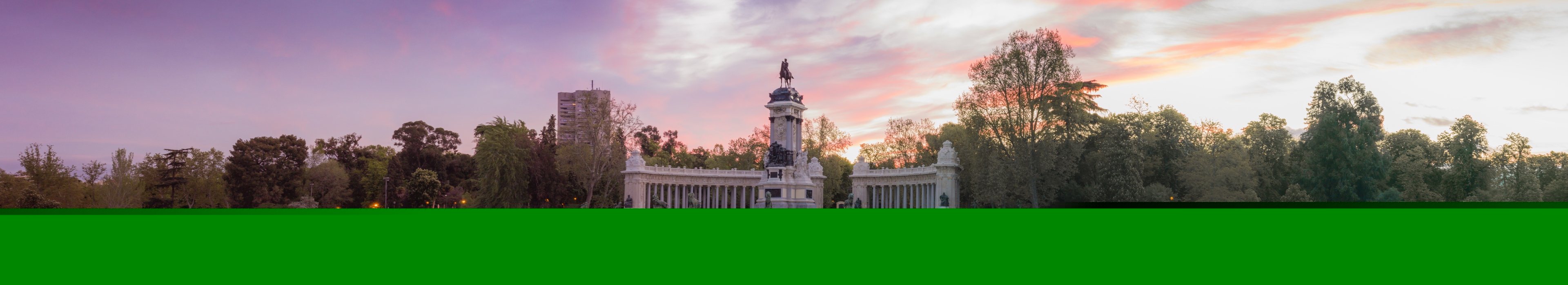 Madrid pogled na Estanque del Retiro i spomenik Alfonsu XII_3840x700