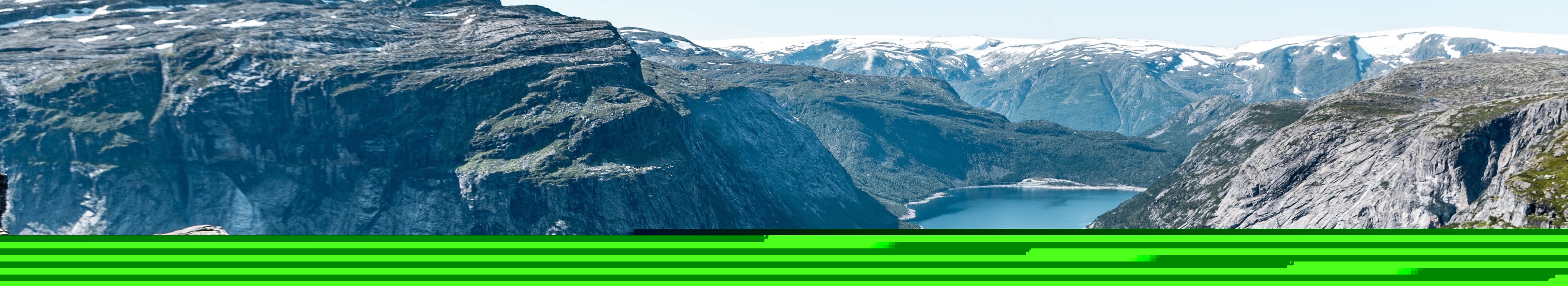 Oslo_Tolltunga s pogledom na Ringedalsvatnet  jezero_3840x700